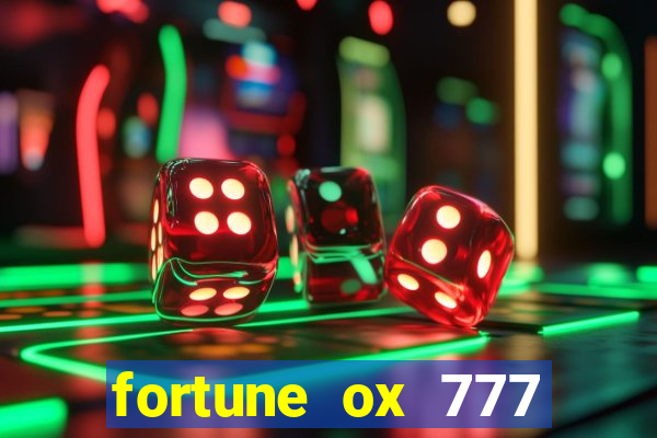 fortune ox 777 fortuna 77